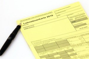 Die Lohnsteuerkarte 2010 Lohnsteuerkarte 2010